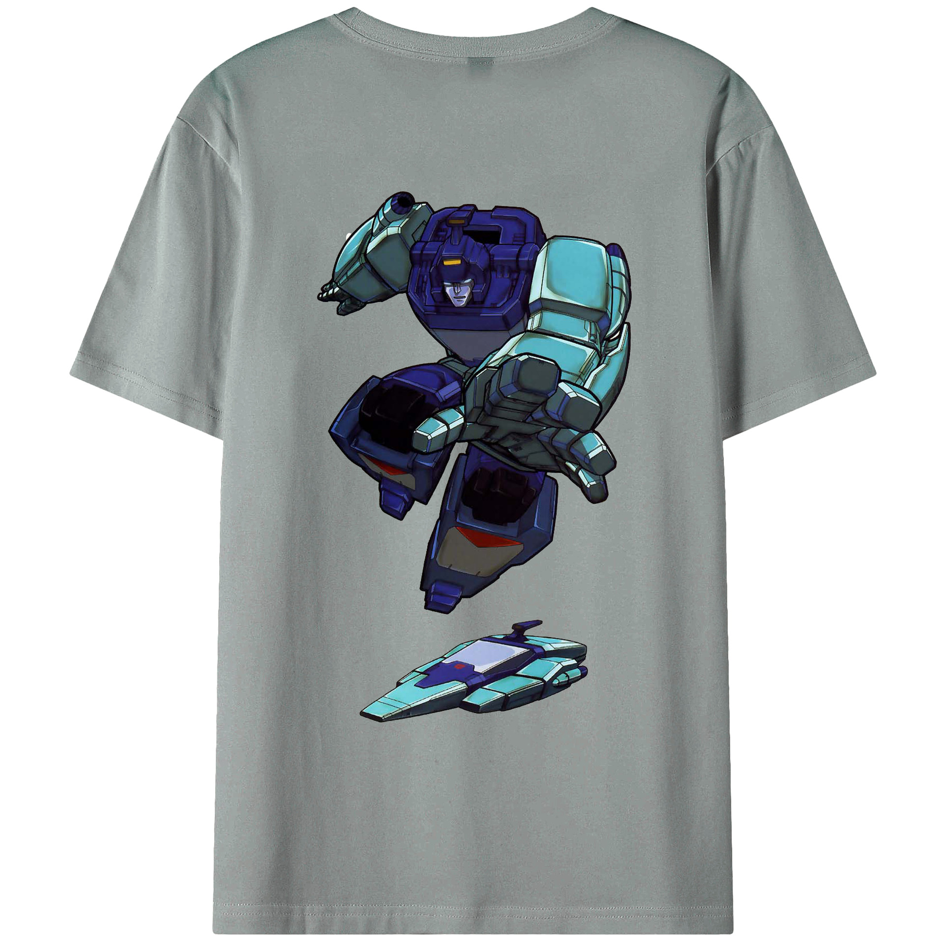 （画像用）  綿100％ メンズ半袖Tシャツ（バックプリント） 通気性